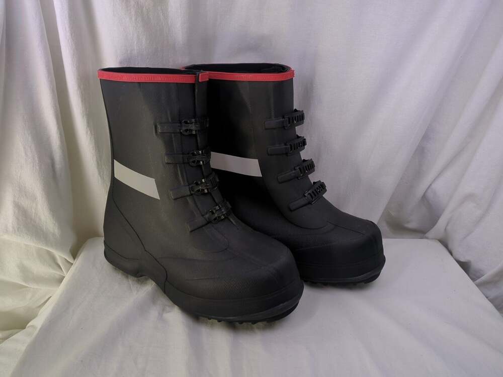 Tingley Winter-Tuff 4450 4-buckle Ice Traction Overshoe Boots (Size 10)